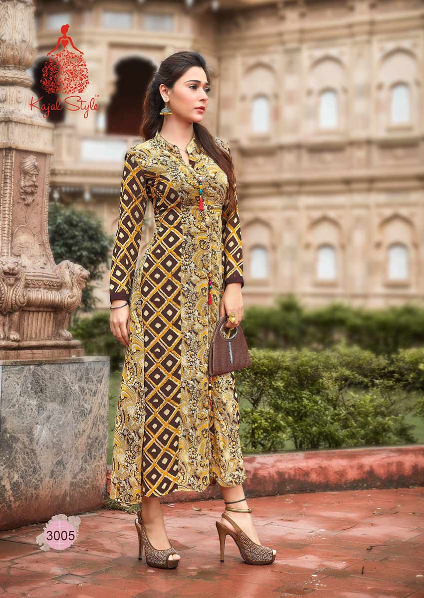 Fashion Blossom Vol-3 Kajal Style Georgette Kurti Fashion Blossom Vol-3 Kajal Style Georgette Kurti